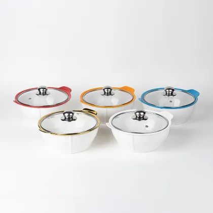 Ceramic Soup Pot with Glass Lid