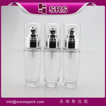 SRS China plastic Thick wall PETG bottle for lotion