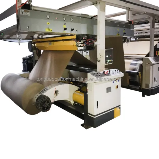 High Quality 3-5-7 Ply Corrugated Cardboard Carton Making Machine / Corrugated Board Production Line