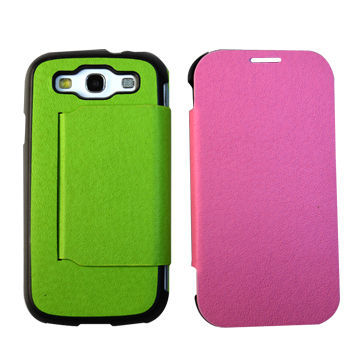 Universal Cases for Samsung Galaxy S3 i9300, Made of PU Material Combined with PC