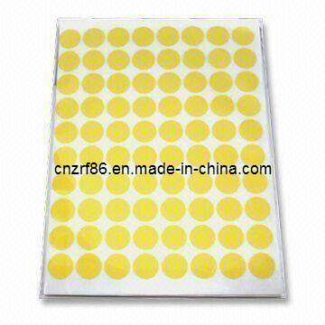 2012 Fashion Paper Non-Setting Adhesive Stickers (SAL-010)