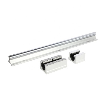 Cylindrical Linear Guide SBR 25 Aluminum Alloy Round Slide Rail for Woodworking