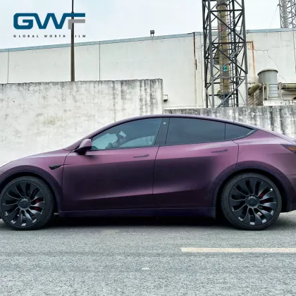 Black Fantasy Purple ppf color wrap