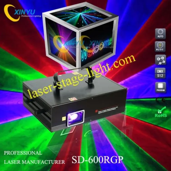 Sd-600rgp Three Color Animation Laser Light With Sd Card