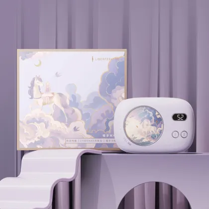 Pocket OEM Logo 10000mAh Portable ADATA Display Hand Warmer Power Bank