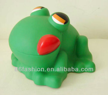 plastic frog coin bank,promotional plastic coin bank