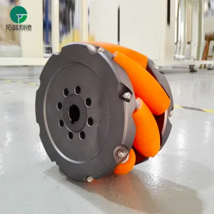 Omnidirectional Industrial AGV with Mecanum Wheels