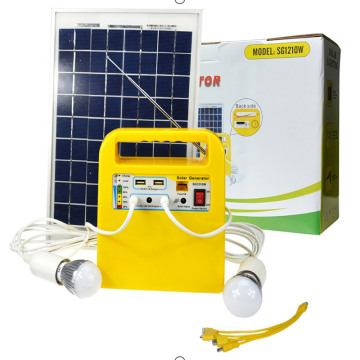 Portable Camping Mini Solar Generator DC1210