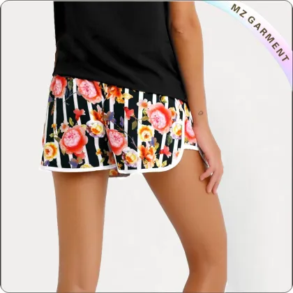 2016 fashion factory custom wholesale small girl show the shorts