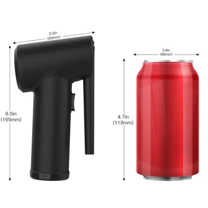 Cordless air duster for clean dust