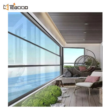 Manufacturer Price Smart Aluminum Vertical Up-Down Sliding Windows for Balcony