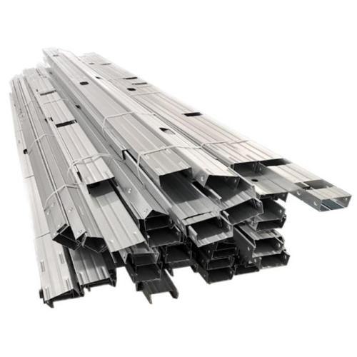 Galvanized C Type Steel Beam High Quality Sandwich Panel Door Prefab Steel Structure House Building C Channel Supplier