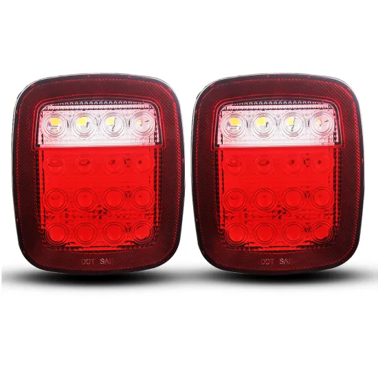 Red LED Tail Light for Jeep TJ 12V