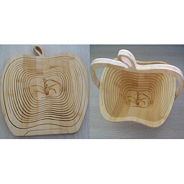 Bamboo Folding Basket