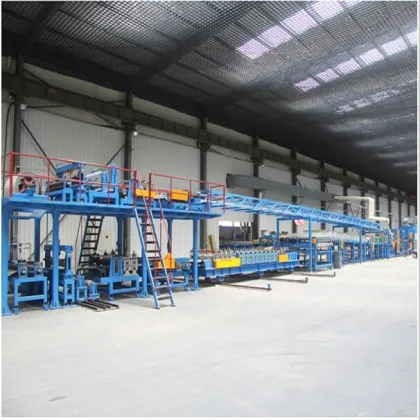 rockwool sandwich board production line