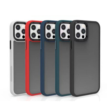 Custodie per ammortizzatori opachi traslucidi all'ingrosso per iPhone 13, 14, 15 Pro