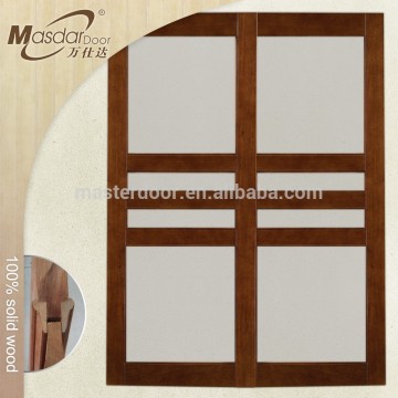 Used veranda wood frame sliding glass door sale
