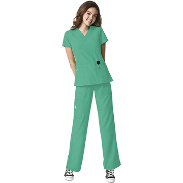 Four-Stretch Women's Scrub Set Bundle