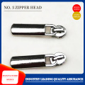 Metal zipper head square pull head