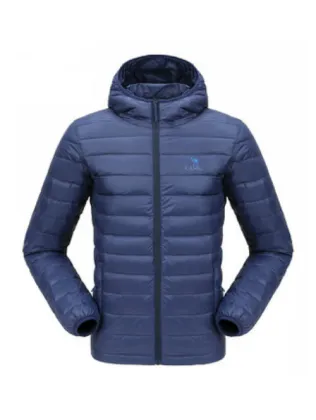 Winter windbreak thin sport down jacket