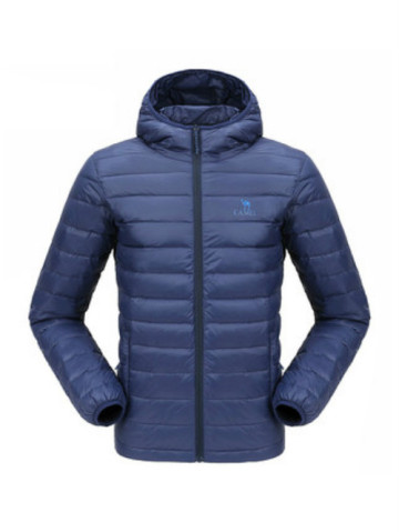 Winter windbreak thin sport down jacket