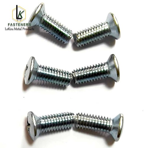 Винты с овальной головкой Phillips, сталь