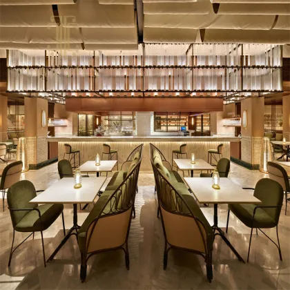 Large Custom Crystal Led Restaurant Chandelier Lighting