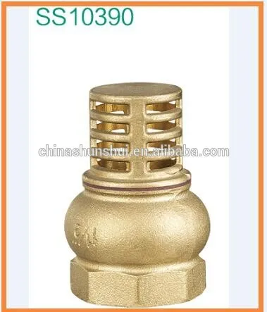 Zhejiang Yuhuan 1/2" 3/4" 1" brass check valve for pump with high quality