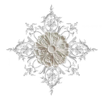 European Living Room Ceiling Molding Design for Plaster Lamp Plate Mold
