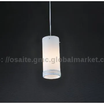 Elegant Chrome Glass Dining lamp