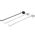 Shop Display Single Line Metal Chrome Hook