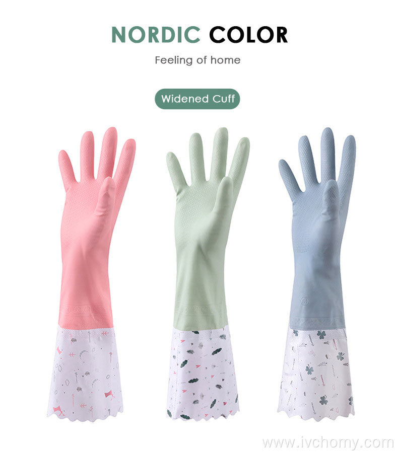 Food grade silicone dishwashing gloves