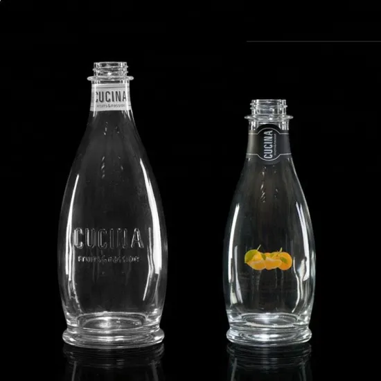 High end hotel use glass liquid soap dispenser pump bottle 265ml