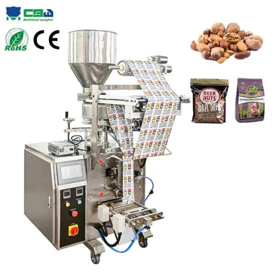 Vertical Food Packaging Machine for Sweet Corn Kernels - 200G to 500G Weighing and Sealing