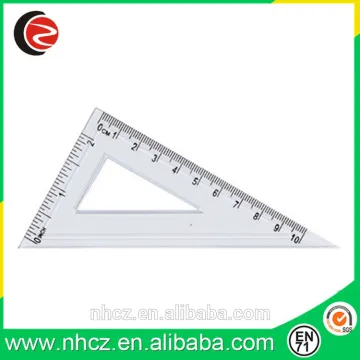 White Triangular Ruler for Shool