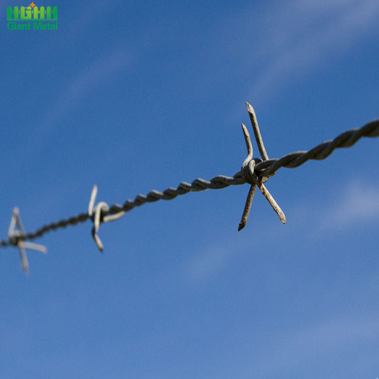 Military Protecting Fence High Tension Barbed Wire