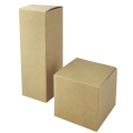 Groothandel Eco-Friendly Folding Classic Kraft papieren doos