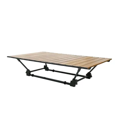 Ultralight Aluminum Foldable Camp Picnic Table for Outdoor Hiking
