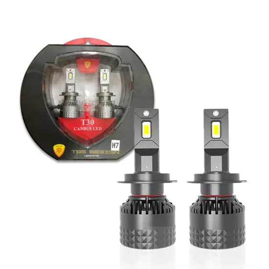 High-Quality New Arrival LED Auto Headlight Bulbs: T30 110W 11000LM with Auto Cooling Fan for H7, H11, H16, 9005 - Canbus Compatible Car Accessories