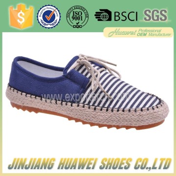 Latest Canvas Shoes For Women Espadrilles Shoes In Jute Sole