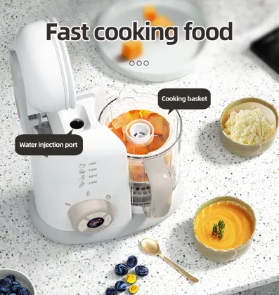 Healthy Homemade Baby Food in Minutes: Baby Food Processor & Steamer
