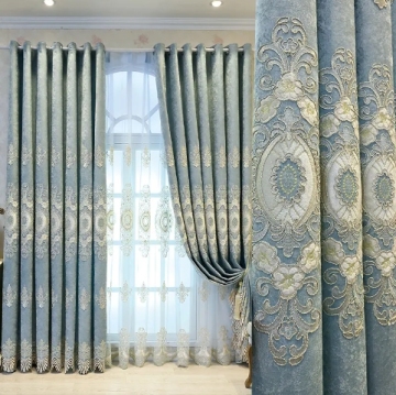 Wholesale Embroidered Curtains for Living Room