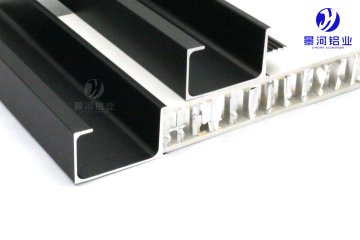 Embedded wardrobe door handles