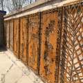 Privacy Corten Steel Fences for Metal Arts