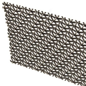 Malha de metal expandida de alumínio personalizada para parede de cortina