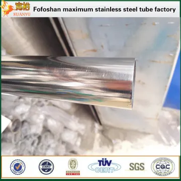 AISI 304 76.2mm stainless steel pipe acero inoxidable 304 precio for food hygiene