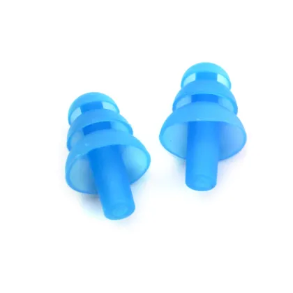 Wholesale Custom Logo Silicone Ear Plugs Waterproof Soundproof Earplugs For Swimming
