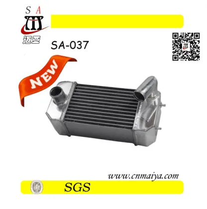 Performance & aluminum & universal to fit for turbo intercooler