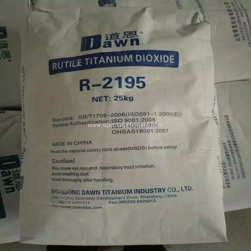 Dawn Rutile Grade Titanium Dioxide R-2195