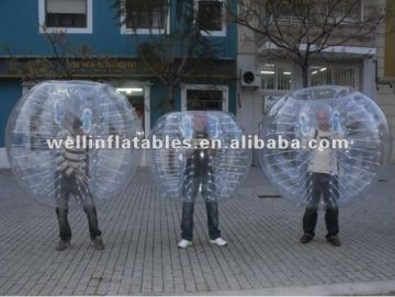 Super PVC/ TPU inflatable human bumper ball